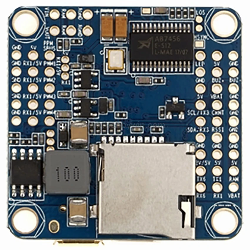 Контроллер полета Omnibus F4 V5 Airbot FLASH BEC OSD Baro 8pin 4 в 1 штекер ESC телеметрический