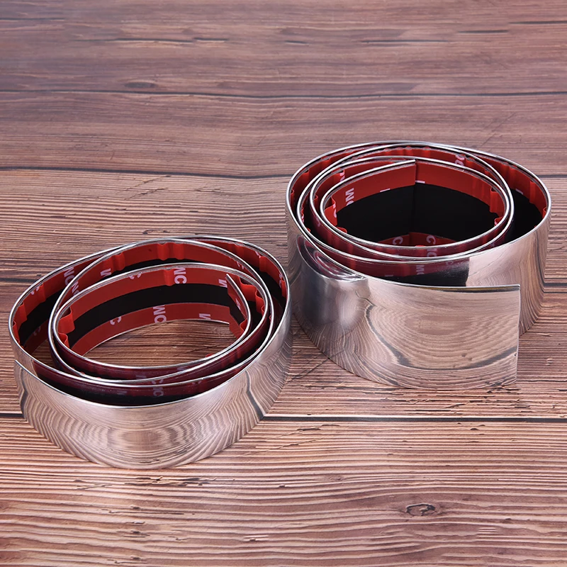 Автомобильные наклейки для дверей автомобильные хромированные крышки стайлинга