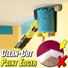 Инструмент для окантовки краски, чистый резец, ролик, кисть для покраски двери, стен, углов, чистый резец, ролик для окантовки стен, Потолочная кисть