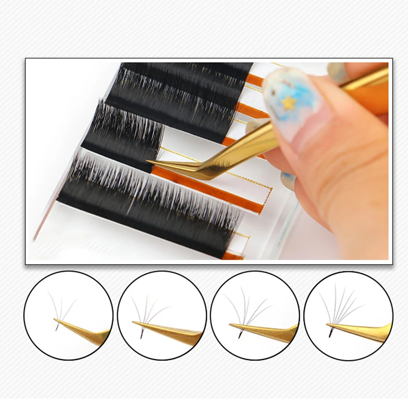 Vetus Пинцет для макияжа премиум класса пинцет наращивания норковых ресниц высшего