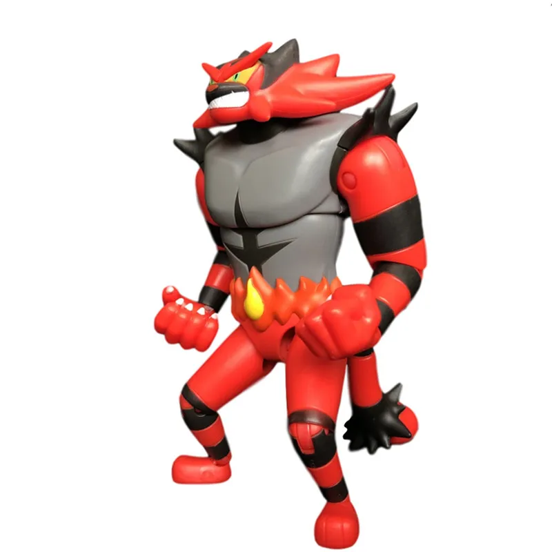 

POKEMONGenuine TOMY PokÃ©mon Blazing Flame Roaring Tiger Large Movable Figure PokÃ©mon Brother Guihu