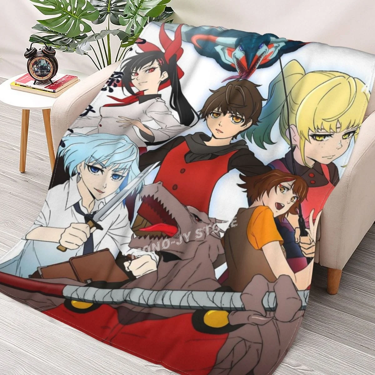 

Tower Of God - 1 Throw Blanket Sherpa Blanket Bedding soft Blankets