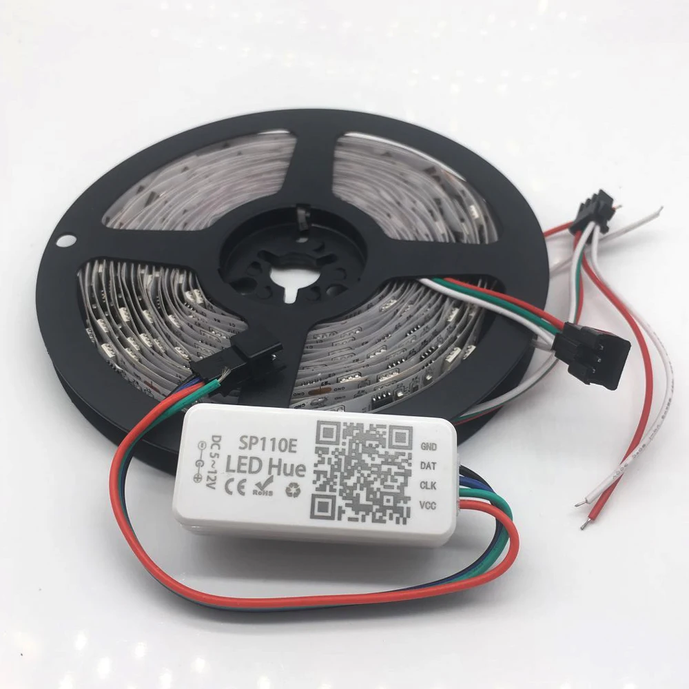 Модифицируемая Светодиодная лента WS2811 12 В контроллер Bluetooth Dream Color 5050 RGB 30