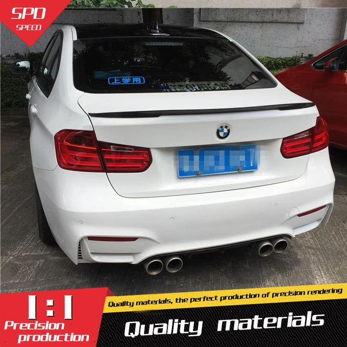 Спойлер для BMW F30 F35 АБС пластик заднее крыло автомобиля Праймер спойлер M3 320i 323i 325i