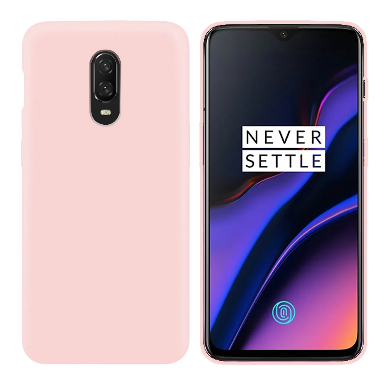 Ультра тонкий чехол для Oneplus 6T Силиконовый противоударный чехол мягкое полное заднее покрытие One Plus 6 6T для Oneplus 7 Pro Чехол - Цвет: Розовый