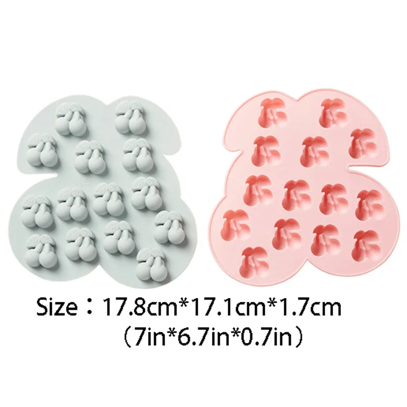 Силиконовая форма для шоколада вишни фруктов|Формы тортов| |