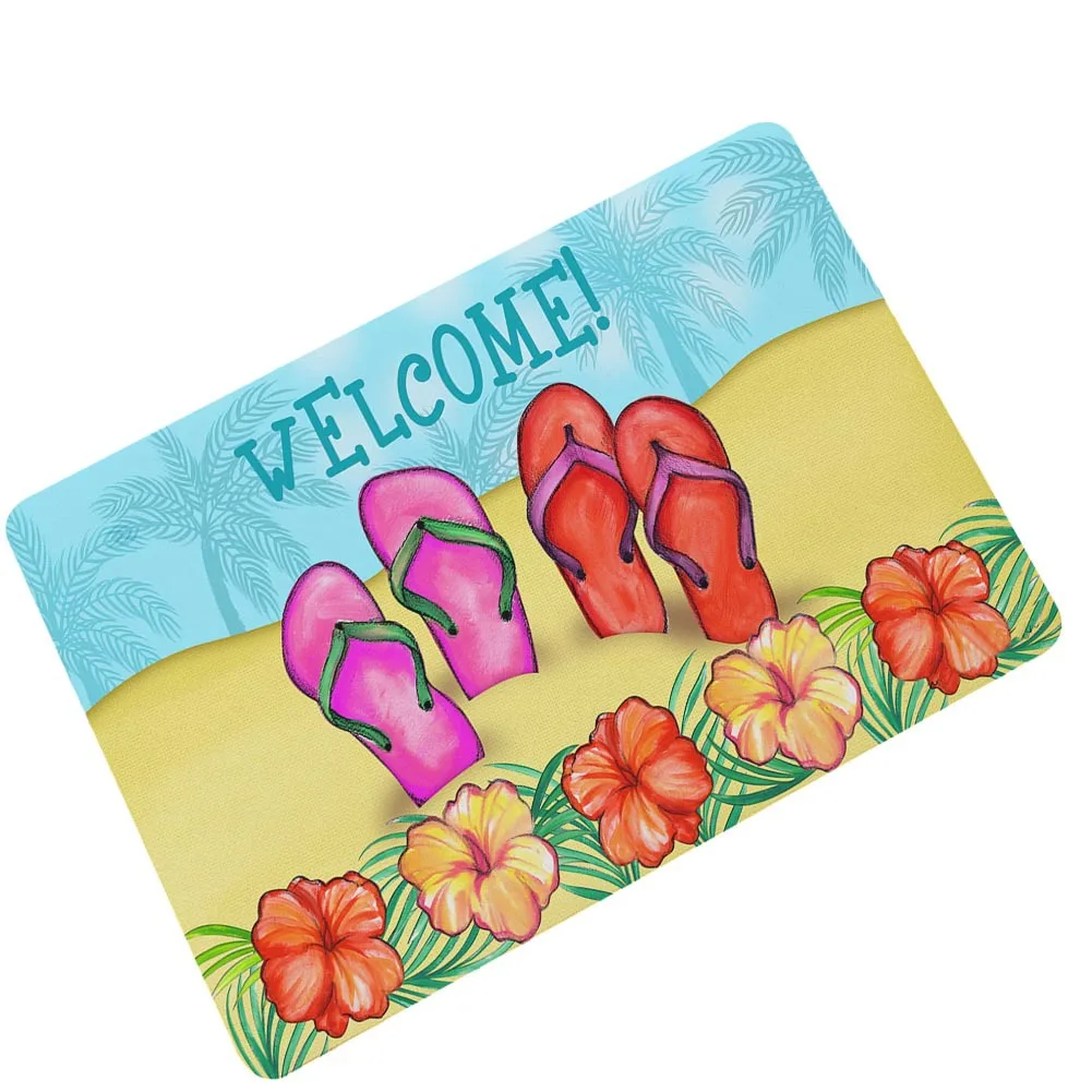 Резиновый входной коврик Zeegle водонепроницаемый напольный уличный нескользящий