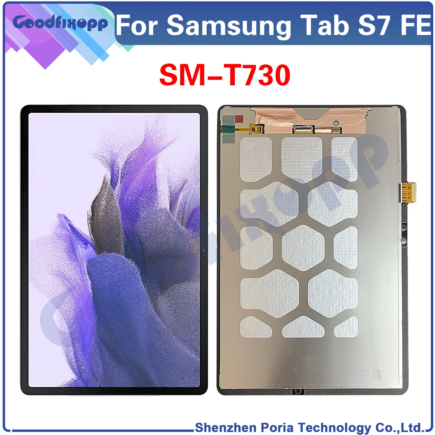 

ЖК-дисплей с сенсорным экраном и дигитайзером в сборе для Samsung Galaxy Tab S7 FE T730