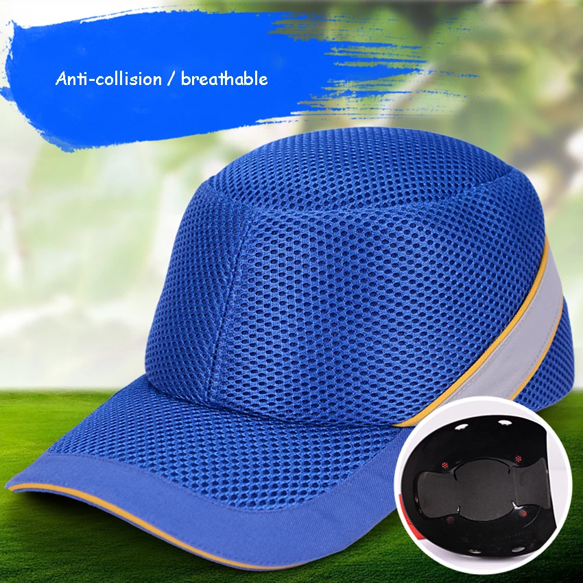

Mesh Shape Anti-collision Helmet Construction Works Safety Helmet, Breathable Anti-impact Security Hat Cap Helmet Protectors