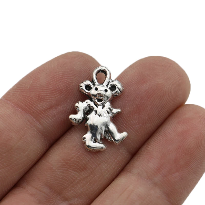 

20 шт., подвески для крыс, Подвески для изготовления ювелирных изделий, браслетов, ювелирных изделий, DIY аксессуары 22x14мм