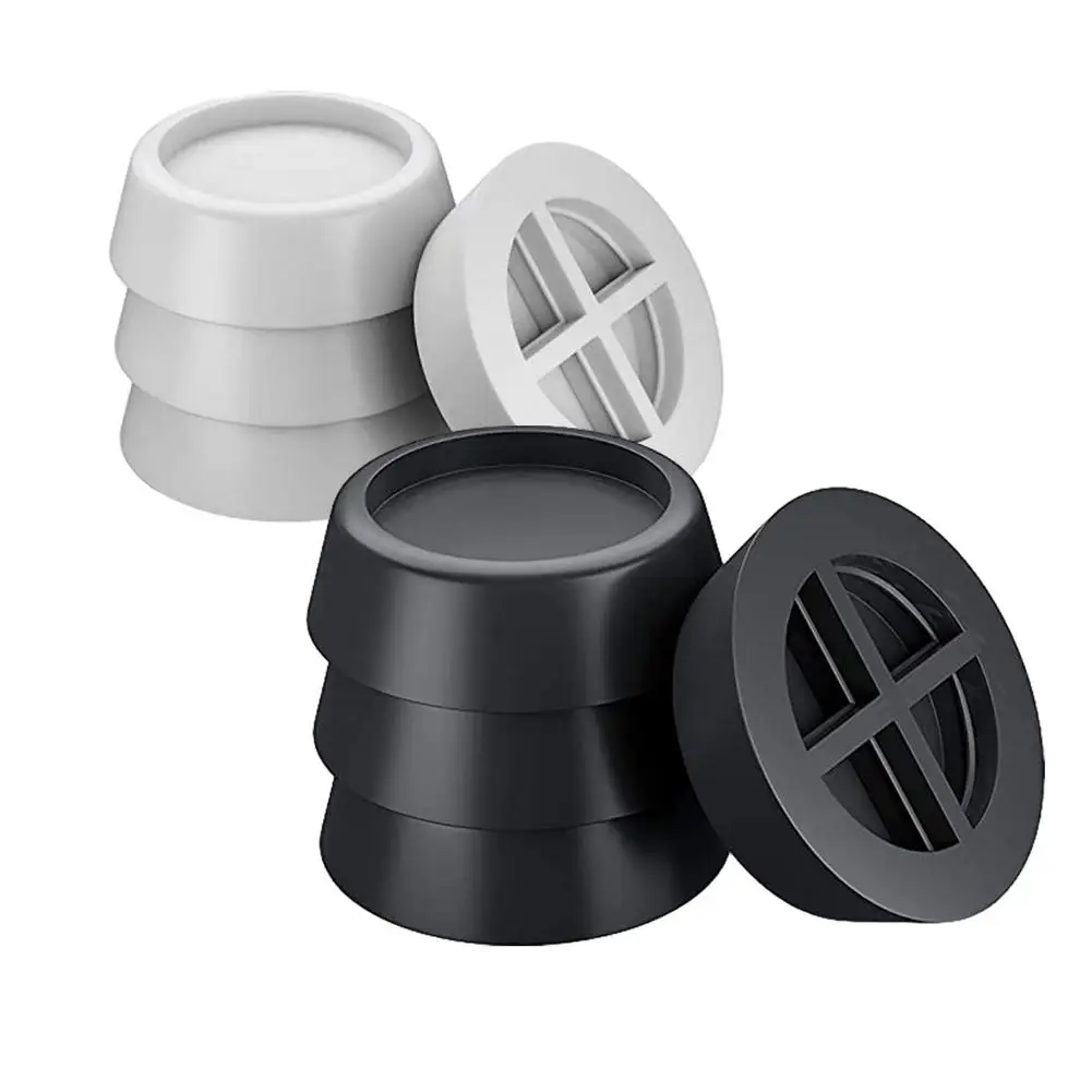 

4PCS Multifunctional Rubber Non-Slip Washer Shock-Absorbing Pad Washing Machine Foot Pad Used For Washing Machine Dryer Bed