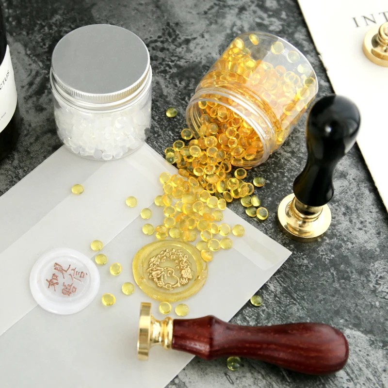 Разрывные восковые коллоидные частицы 40 г прозрачный цвет Янтарный воск в