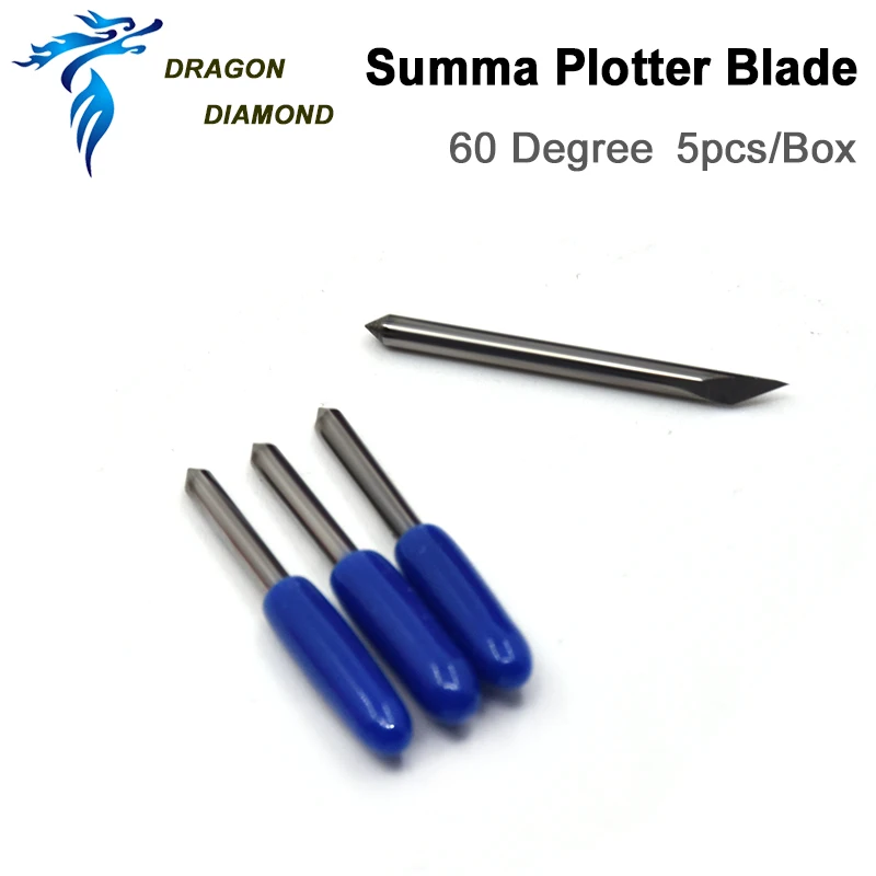 DRAGON DIAMOND 5 шт. Summa плоттер с лезвием для резки 60 градусов виниловый резак запасные