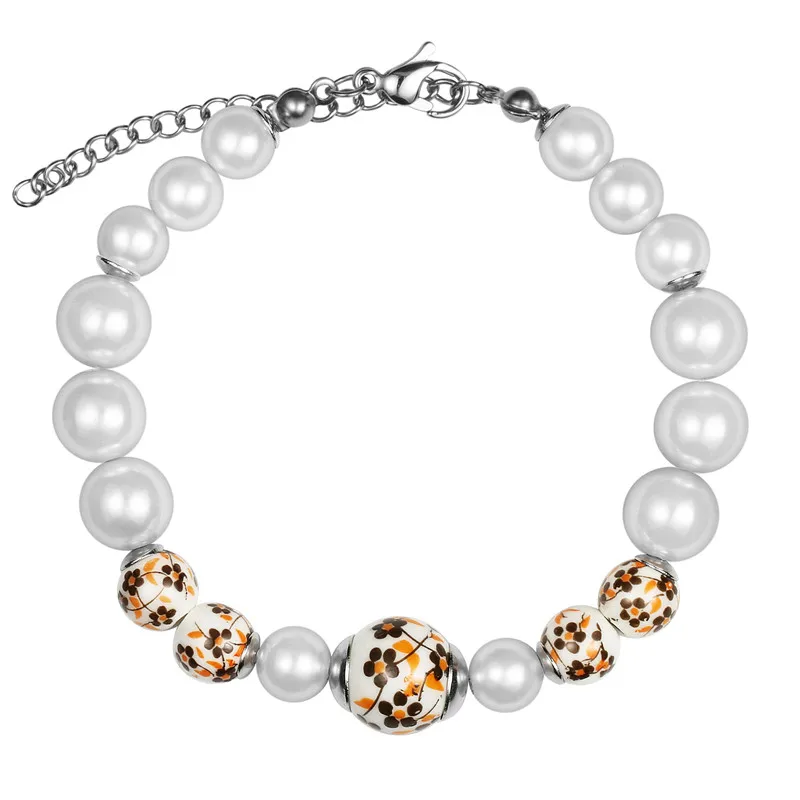 Лучшие друзья подарок для детей имитация жемчуга браслет женский геометрический