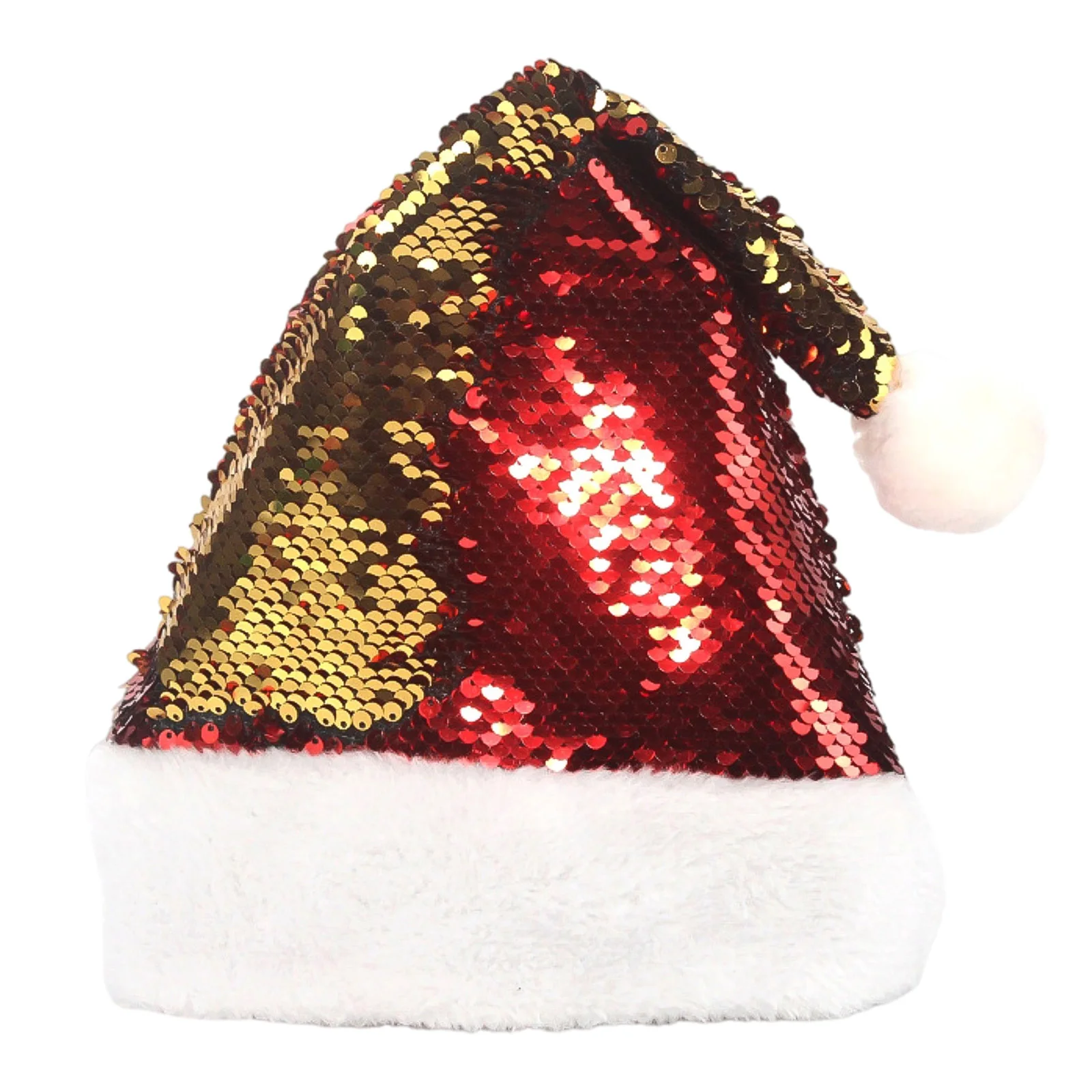 

Christmas Sequin Hat Decoration Sparkling Themed Party Accessory New Year Christmas Party Decoration Xmas Gift Christmas Hat