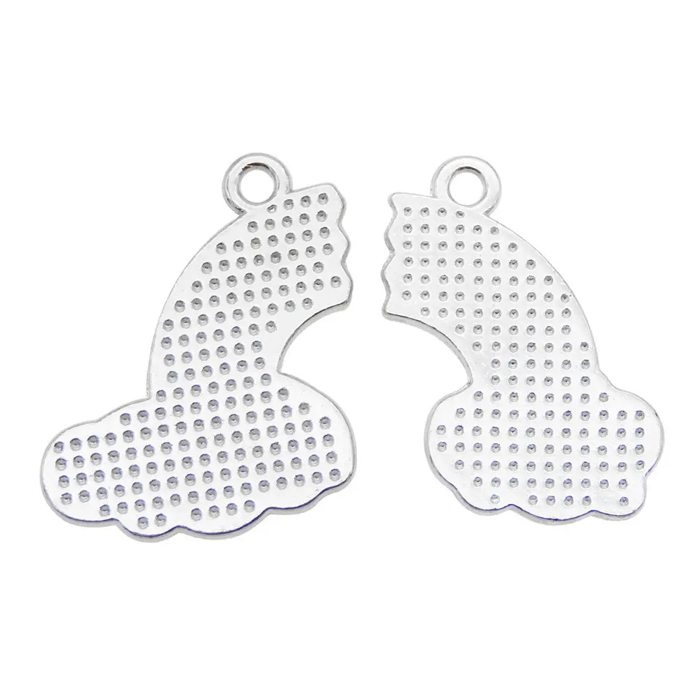 Новые эмалевые радужные подвески 2 шт. металлические с надписью Best Friends для