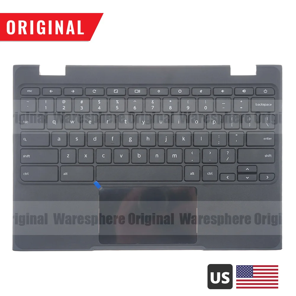 Новая Оригинальная Подставка для рук Lenovo 100e Chromebook Top Cover с клавиатурой США Touchpad