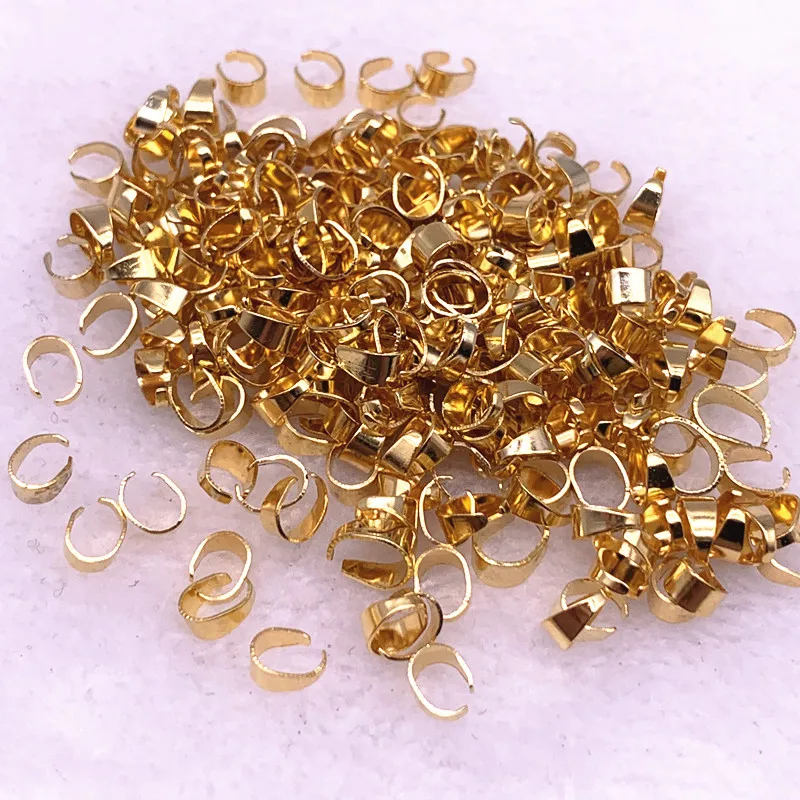 150 шт./лот кулон ожерелье Пряжка Застежка соединители зажим залог крючки DIY