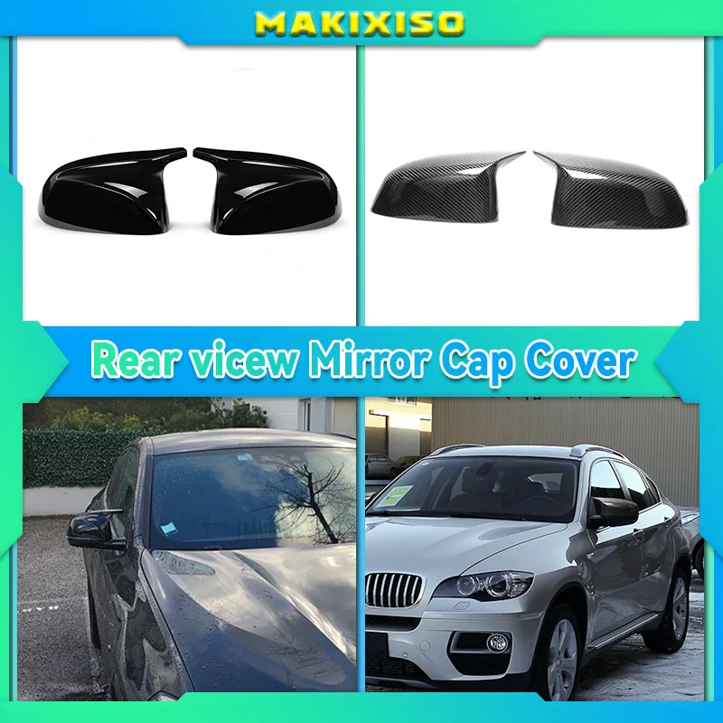 

Car Side Door Rearview Side Mirror Cover Cap For BMW BMW G01 G02 G05 X5 G06 X6 G07 X7 M Style Parts Styling