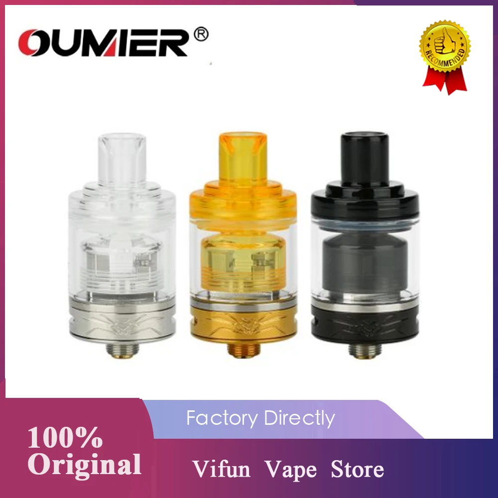 Оригинальный атомайзер OUMIER WASP NANO MTL RTA 2 мл wi/новый регулируемый двухсторонний
