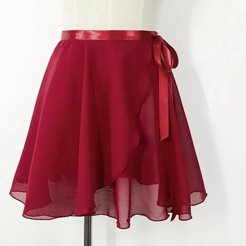 

Юбка для балета, шифоновая, однотонная, с цветочным принтом