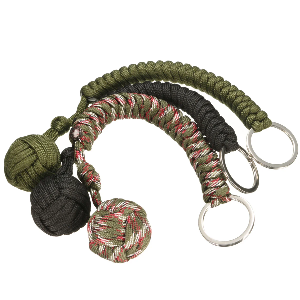 1 шт. тяжелый стальной шарик внутри кулак обезьяны защита для самообороны нож