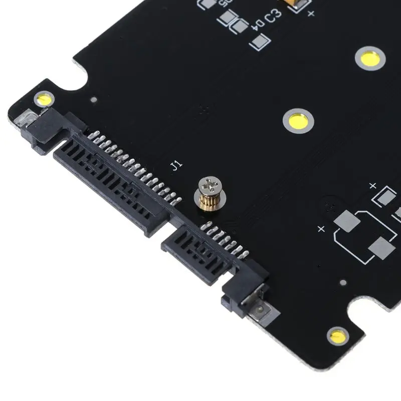 

M.2 NGFF (SATA) SSD to 2.5 Inch SATA3 Adapter Card Solid State Hard Drive Disc Box Enclosure C26