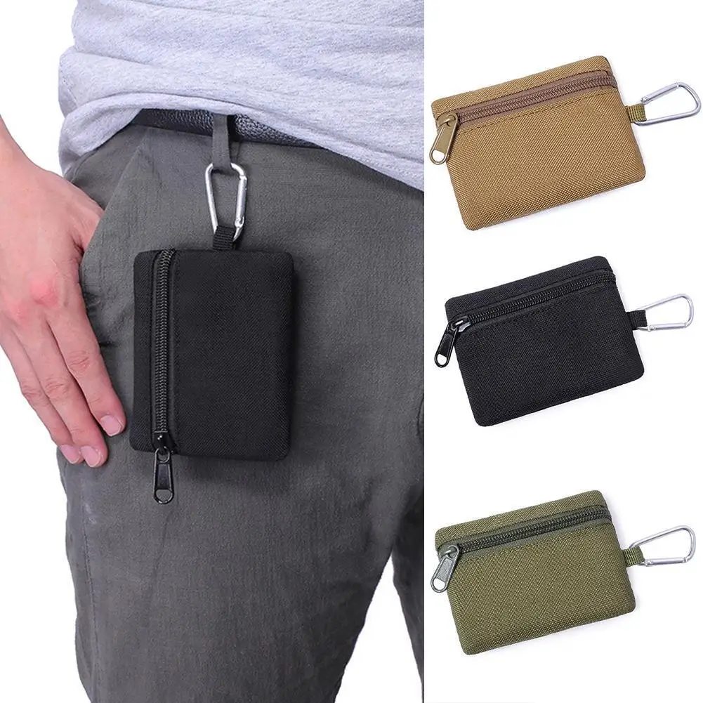 

Tactical Wallet EDC Molle Pouch Portable Key Card Case Outdoor Sports Coin Purse Hunting Bag Zipper Pack Multifunctional Bag