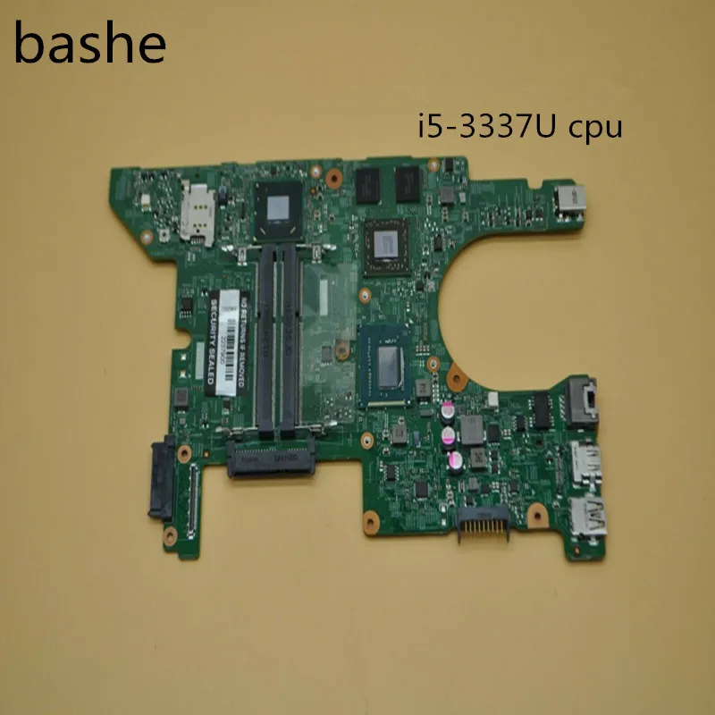 Для Dell Inspiron 5423 Материнская плата ноутбука I5 3337U Процессор интегрированная графика карта 100% Бесплатная