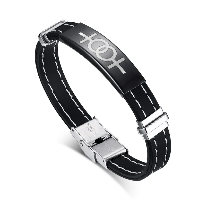 2021 модные европейские и американские аксессуары из нержавеющей стали силикона