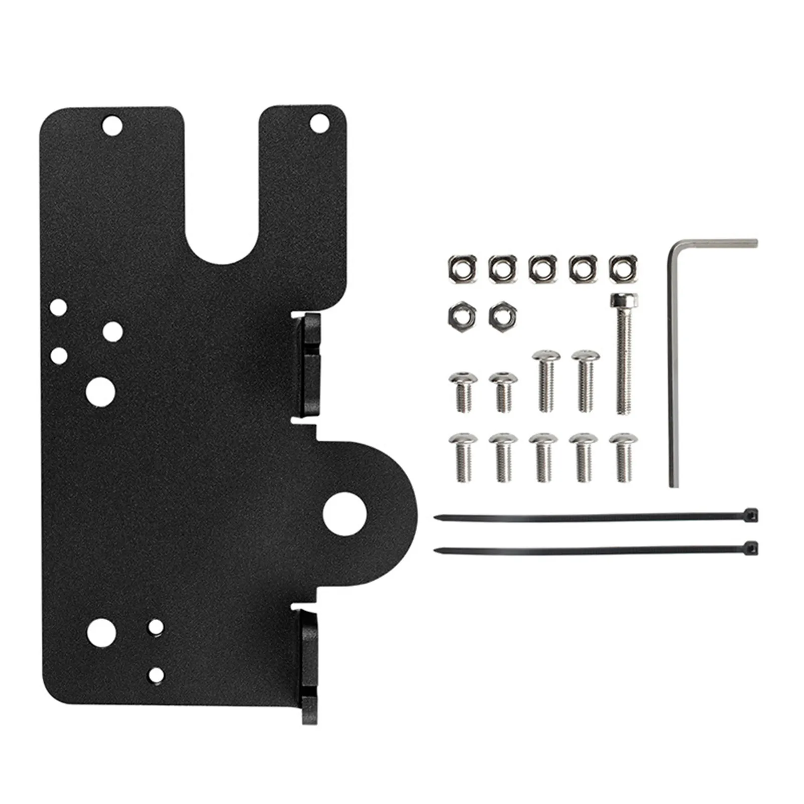 Upgrade 3D Printer Parts For Ender3/CR10 Direct Drive Plate Kit Aluminum Alloy Mounting Extruder Backing Plate For E3D Hemera