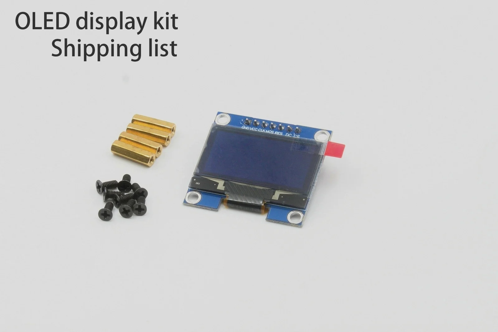 OLED display kit ES9038Q2M ES9038 Q2M ies DSD оптический коаксиальный IIS/DSD DOP 384 кГц входной декодер DAC выход для наушников аудио Плата усилителя - Цвет: OLED display kit