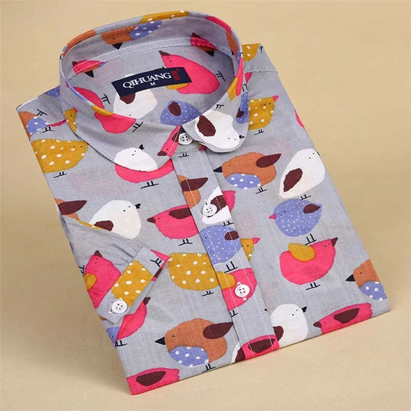 Dioufond Новое поступление Женская блузка с цветочным принтом в полоску женские топы