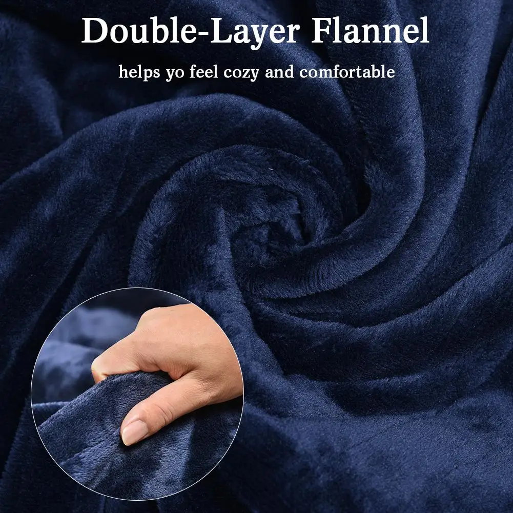 60x50 Inch Extra-large Electric Blanket Rapid Heating Double-layer Washable Rug Soft Flannel For Bedroom Living Room | Дом и сад