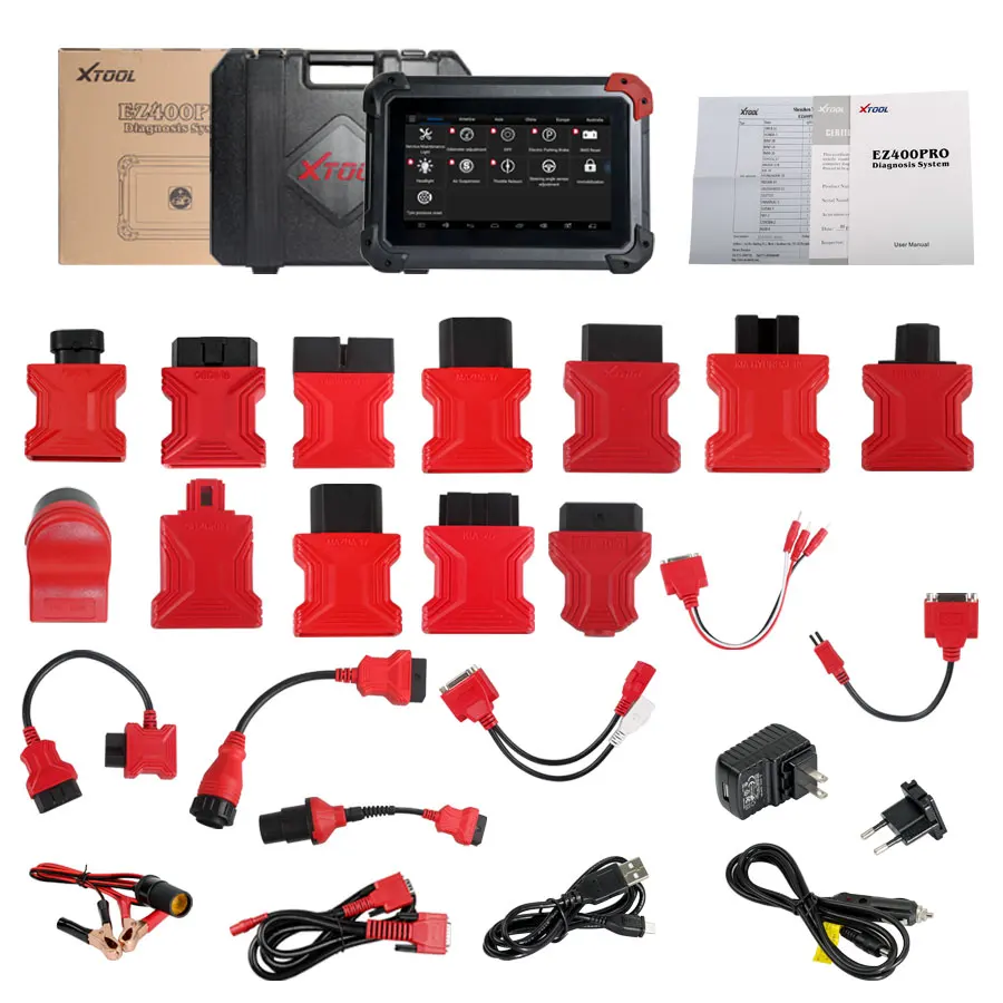 Оригинальный программатор ключей XTOOL EZ400 PRO с Wi Fi + полная система Corrention