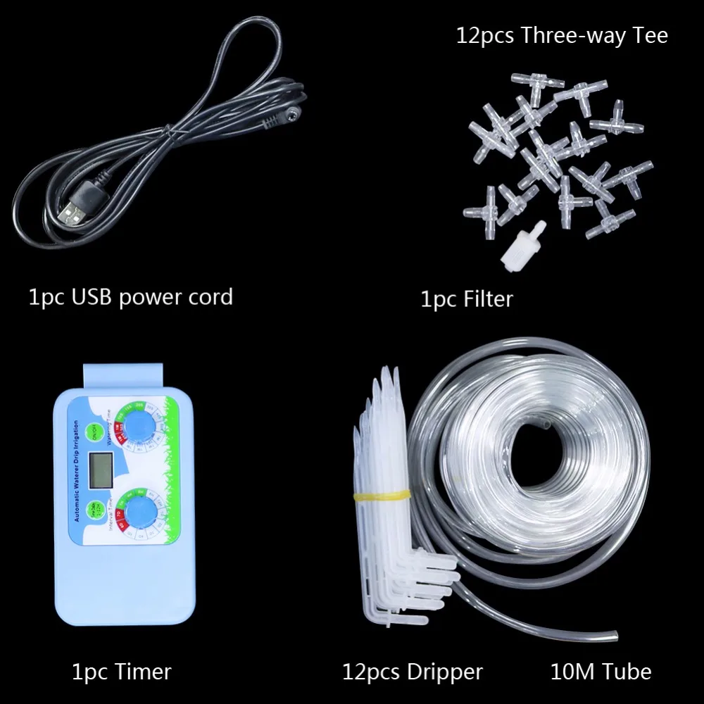 

1 Set Automatic Waterer Drip Irrigation Timer Intelligent Electronic Garden Agricultural watering system Timers Controller