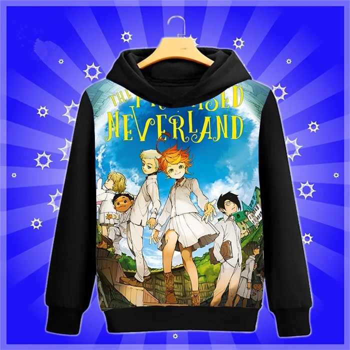 Аниме-Толстовка Manga The Promised Neverland Yakusoku no Neverland Norman cosplay Sweatshirt весна-осень мужские и женские пуловеры пальто - Цвет: 29
