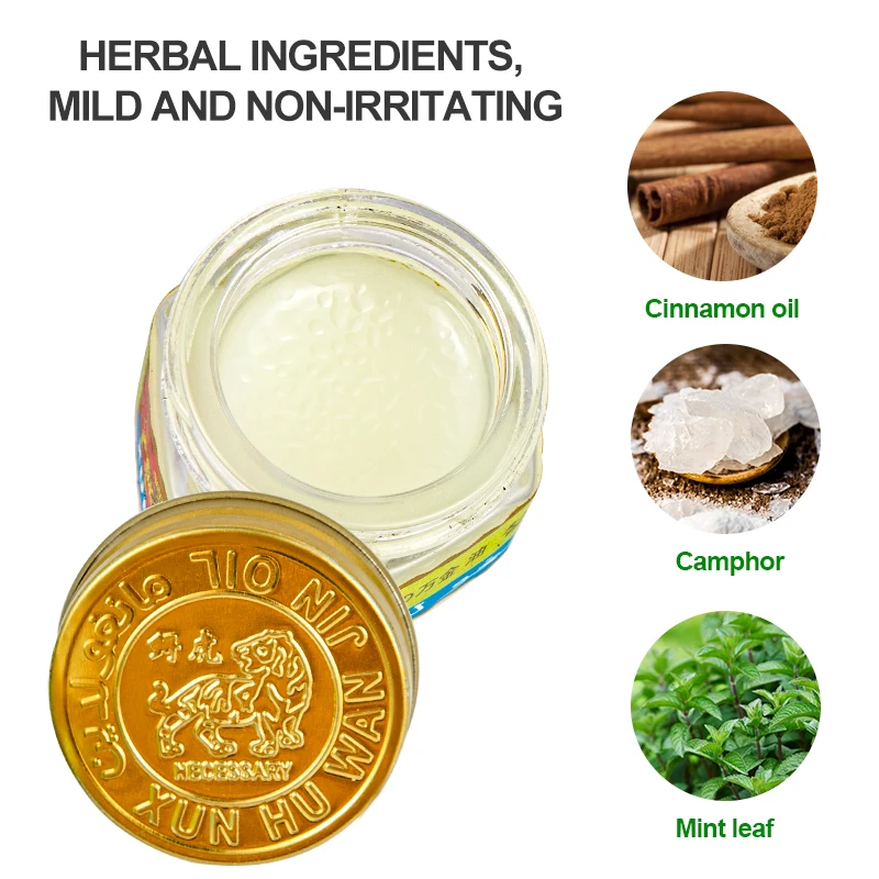 Оригинальный красный белый тигровый бальзам мазь от укусов насекомых боли в