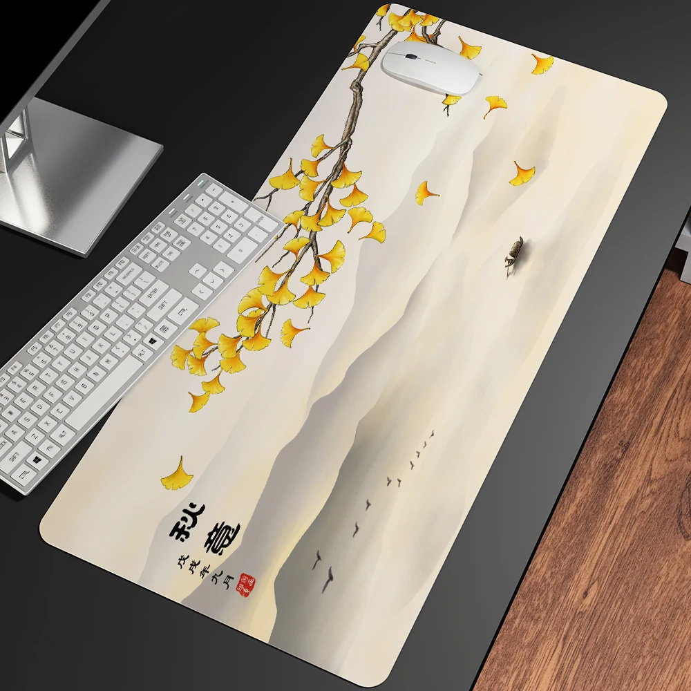 

Chinese Style Mouse Pad Oversized XXL National Tide Game Desk Pad Computer Pad Keyboard Pad Student Writing Desk Anime Mousepad