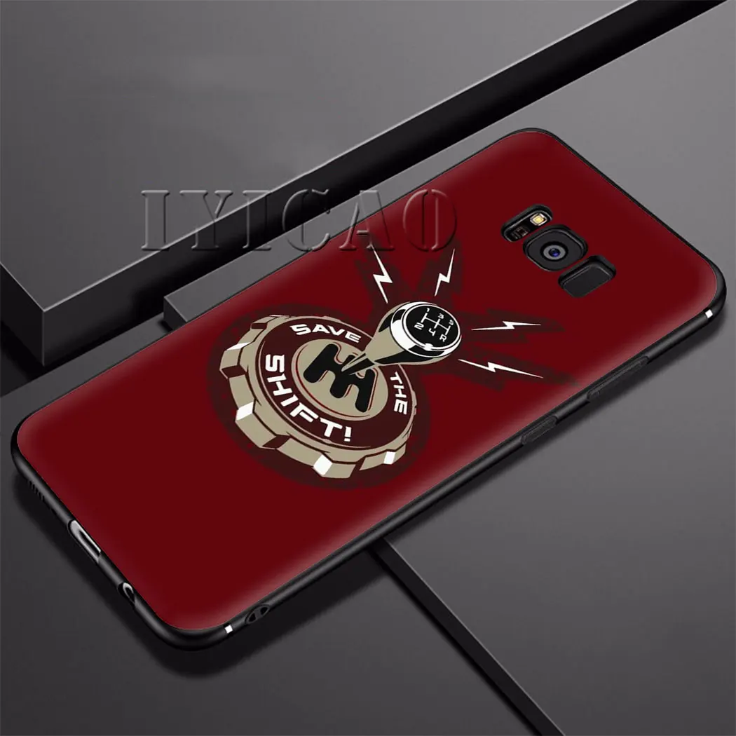 Мягкий силиконовый чехол IYICAO для Samsung Galaxy S6 S7 Edge S8 S9 S10 Plus S10e Note 8 9 J6 |