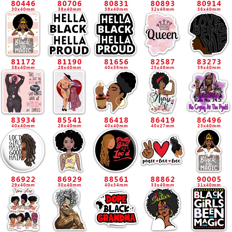 

Принадлежности для рукоделия «сделай сам», Швейные аксессуары, мультяшная черная девушка, волшебная печатная плоская смола, форма, 10 шт. ...