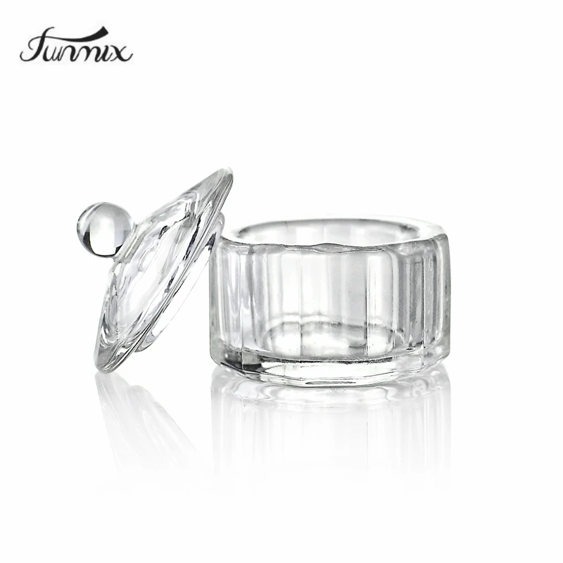 Хрустальное стекло для дизайна ногтей чашка посуды акриловая жидкая пудра