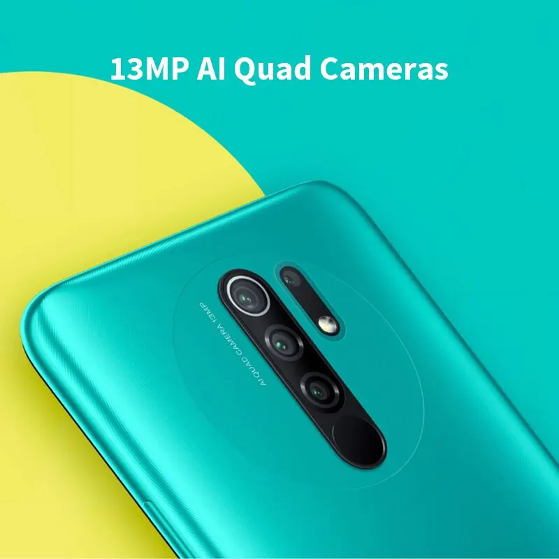 Смартфон Xiaomi Redmi 9 4 ГБ 64 3 32 Восьмиядерный процессор Helio G80 камера 13 МП с ии дисплей