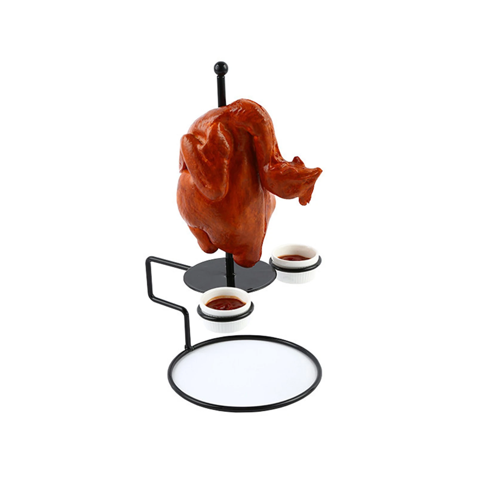 

Chicken Holder Stainless Steel Chicken Holder Easy To Use Suitable for Hotel Restaurant