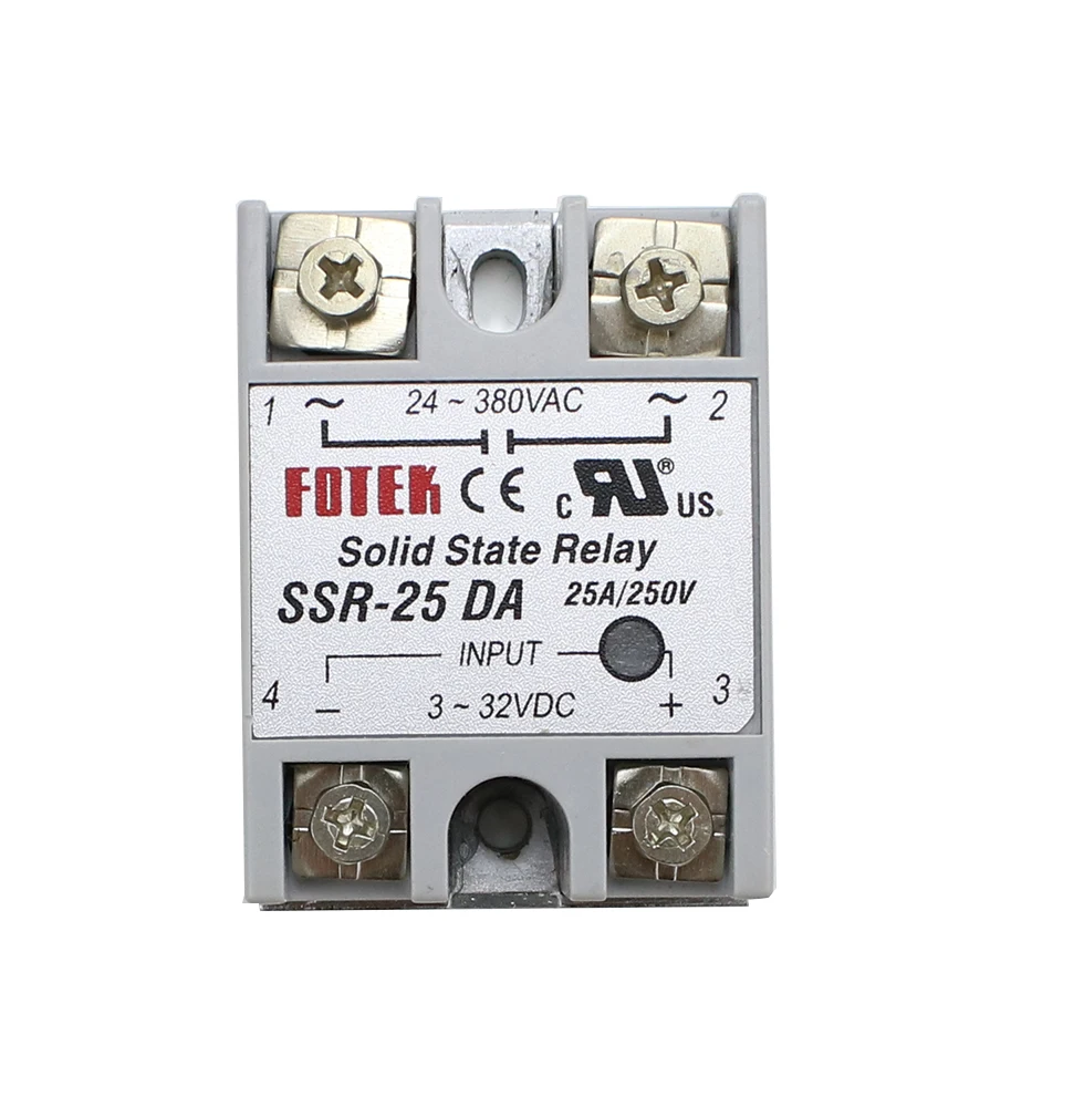 Твердотельное реле SSR-25VA SSR-25DA 1SSR-25DD SSR-25AA SSR-25AA-H AC Rele источник питания |