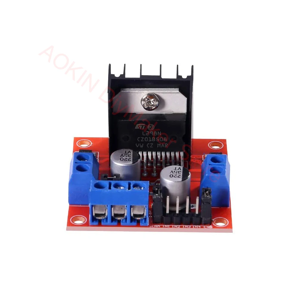 L298N driver board module L298N stepper motor smart car robot breadboard peltier High Power L298 DC Motor Driver for arduino