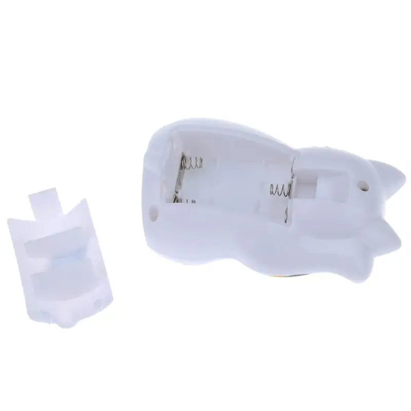 Plastic Electronic Cute Cat Door Bell Wireless Door Sensor Detector Doorbell Welcome Sound Alarm Battery Power