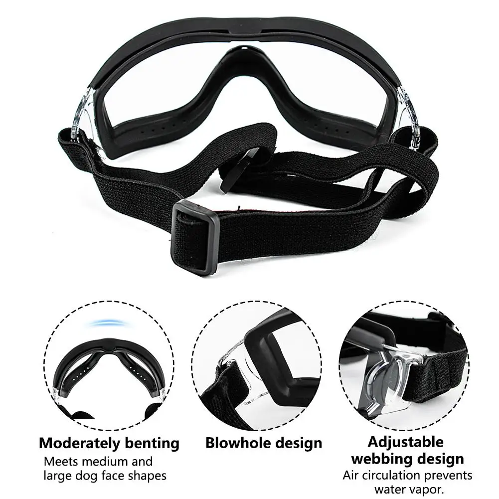 Поводок-рулетка для питомца очки собаки солнцезащитные анти-УФ защиты глаз