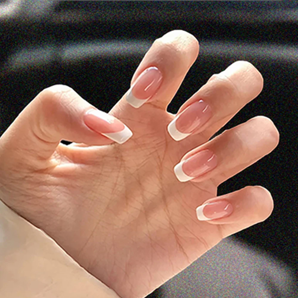 1 Sheet French Nail Art Sticker Crescent Wave Line V-shaped Polish Glue DIY Styling Manicure Tip | Красота и здоровье