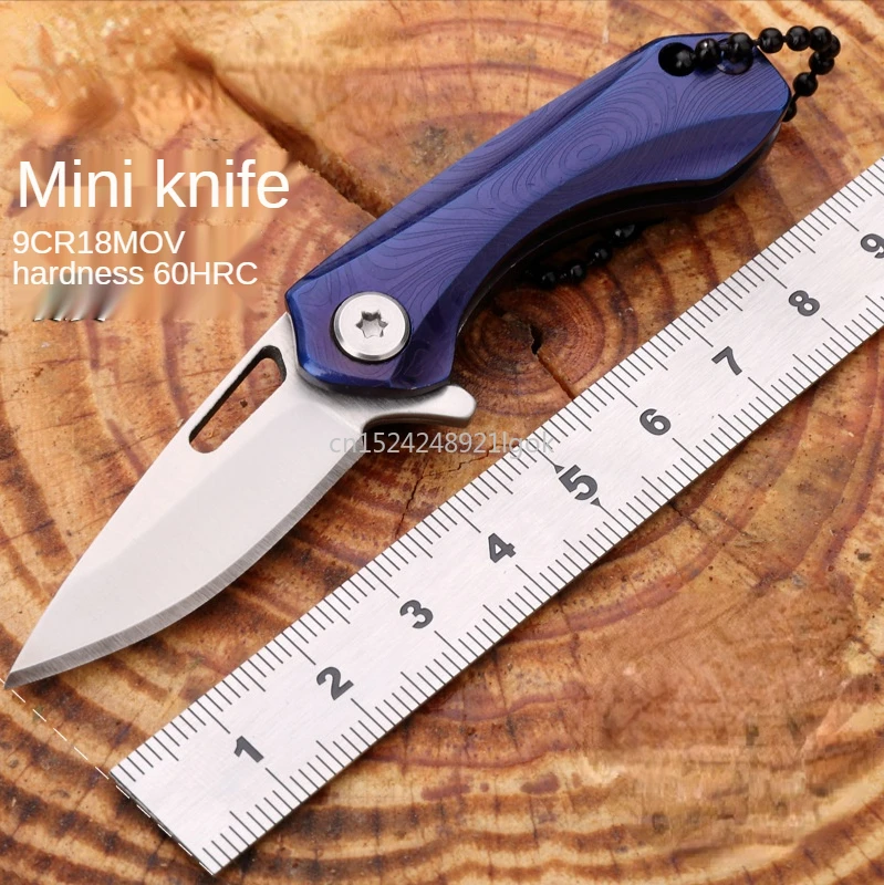 

Mini Knife Sharp Self-defense Sabre Key Knife Portable Folding Knife Demolition Express Emergency Outdoor Tool Knife